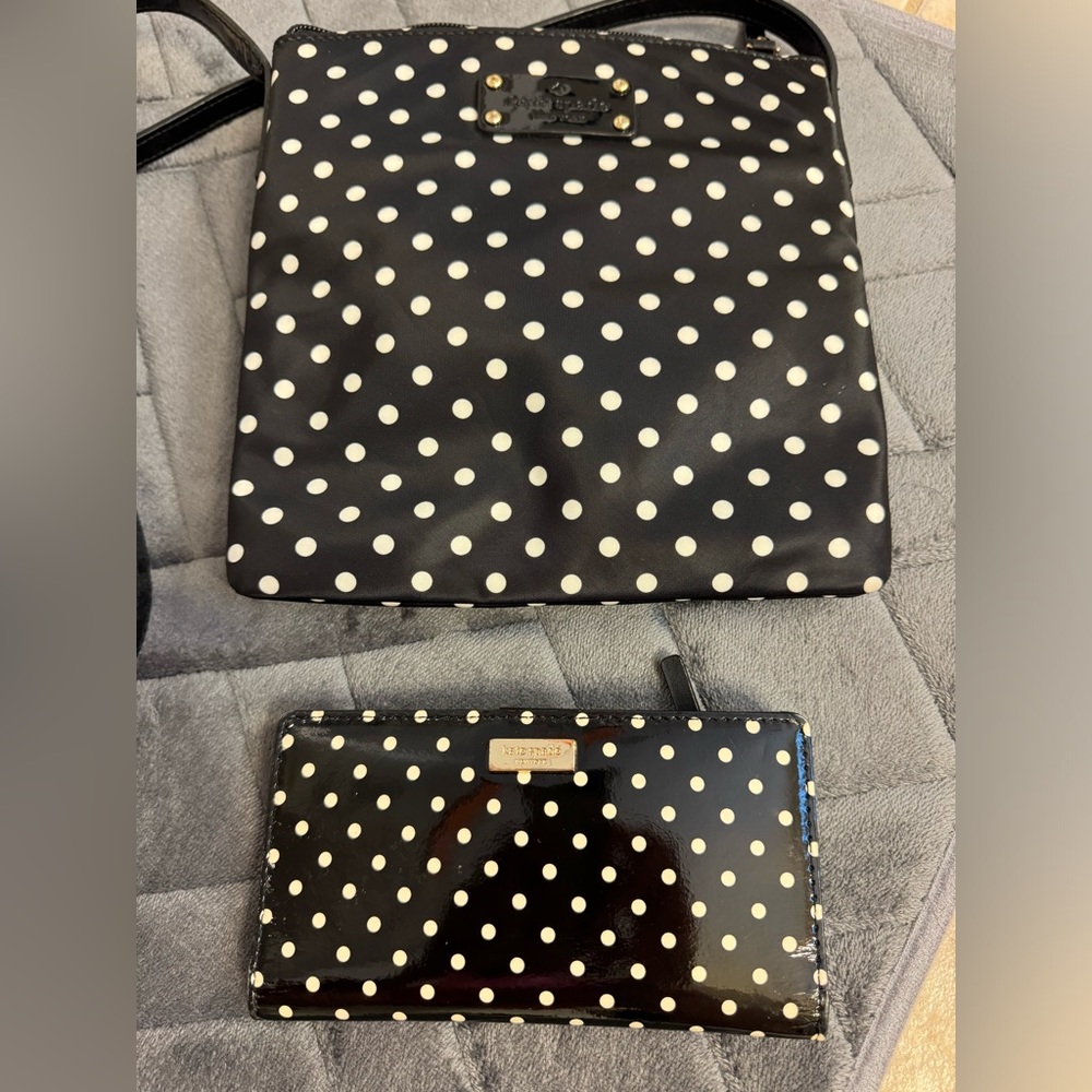 Kate Spade crossbody bag and wallet